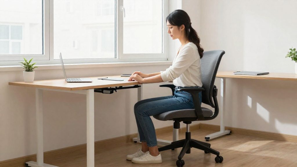 Ajustes para trabajar con ciática: qué cambiar en su puesto