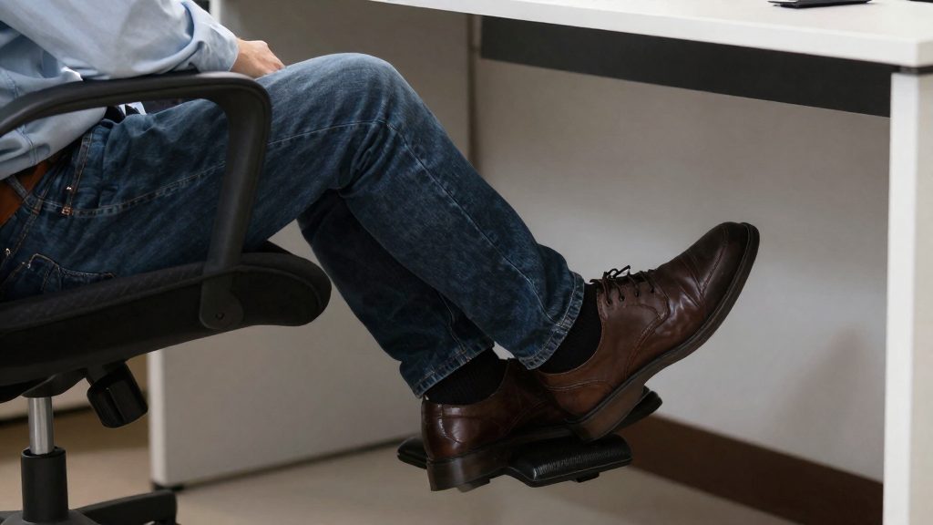 ¿Y si los pies no llegan al suelo?