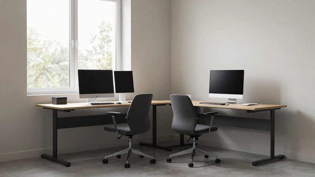 Comment améliorer son aménagement de télétravail avec un seul bureau ?