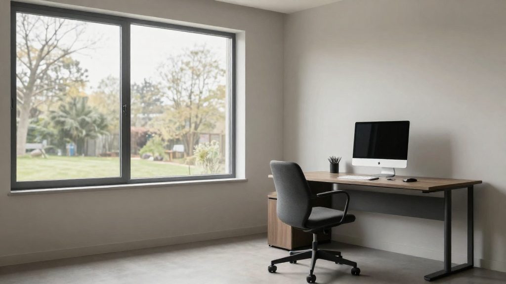 Disposition du bureau et maîtrise de la lumière naturelle