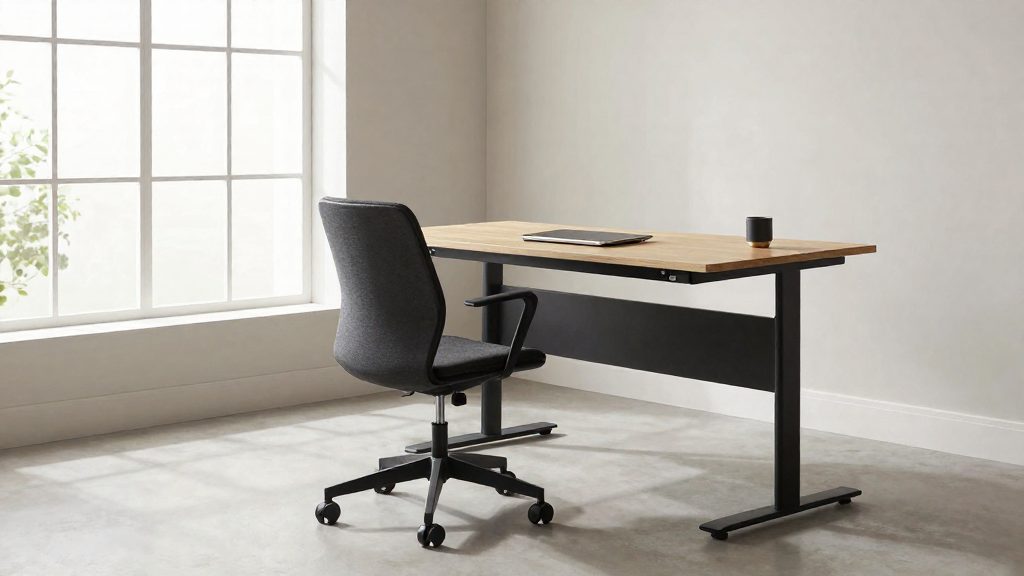 Faut-il privilégier un bureau assis-debout électrique ou manuel pour un senior ?