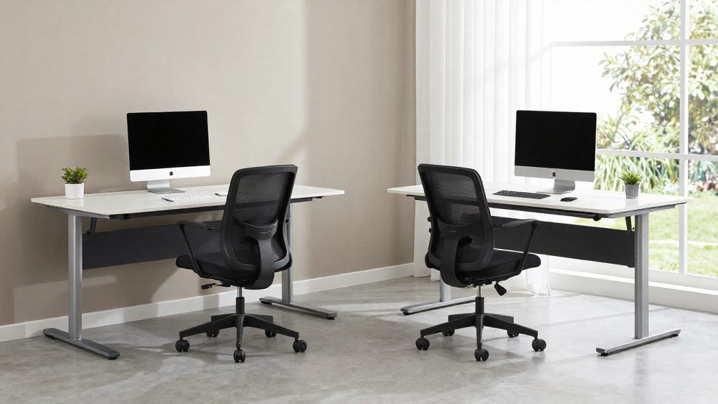 Quels modèles de bureaux assis-debout sont les plus adaptés aux personnes ayant subi une hernie discale ?