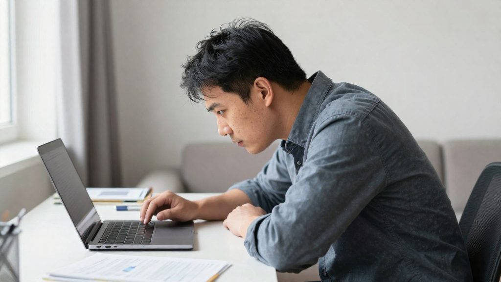 Perché il lavoro al computer fa male al collo