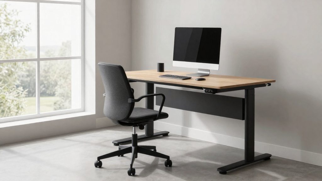 Pourquoi utiliser un bureau avec pied élévateur au quotidien ?