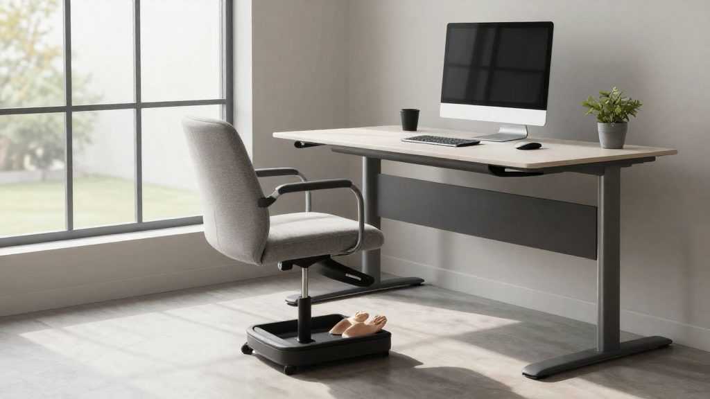 Quand faut-il utiliser un repose-pieds au lieu de poser les pieds à terre ?