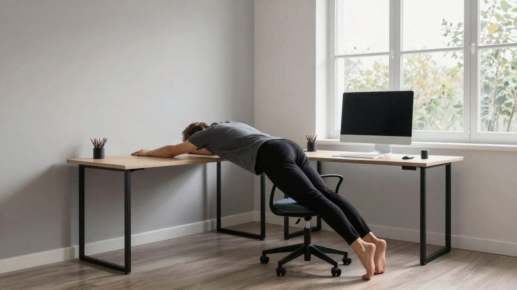 Comment intégrer des étirements efficaces dans une journée de travail intense ?