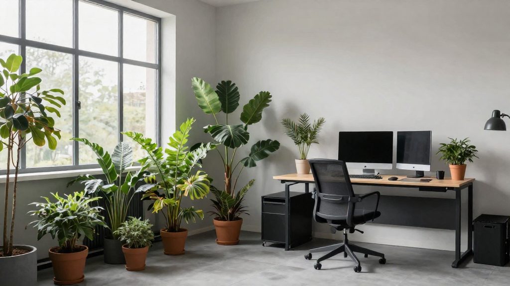 Comment intégrer les plantes d'intérieur et le design biophilique au bureau ?