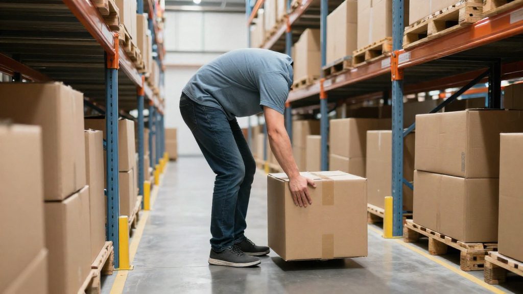Como evitar dor nas costas ao levantar peso no trabalho