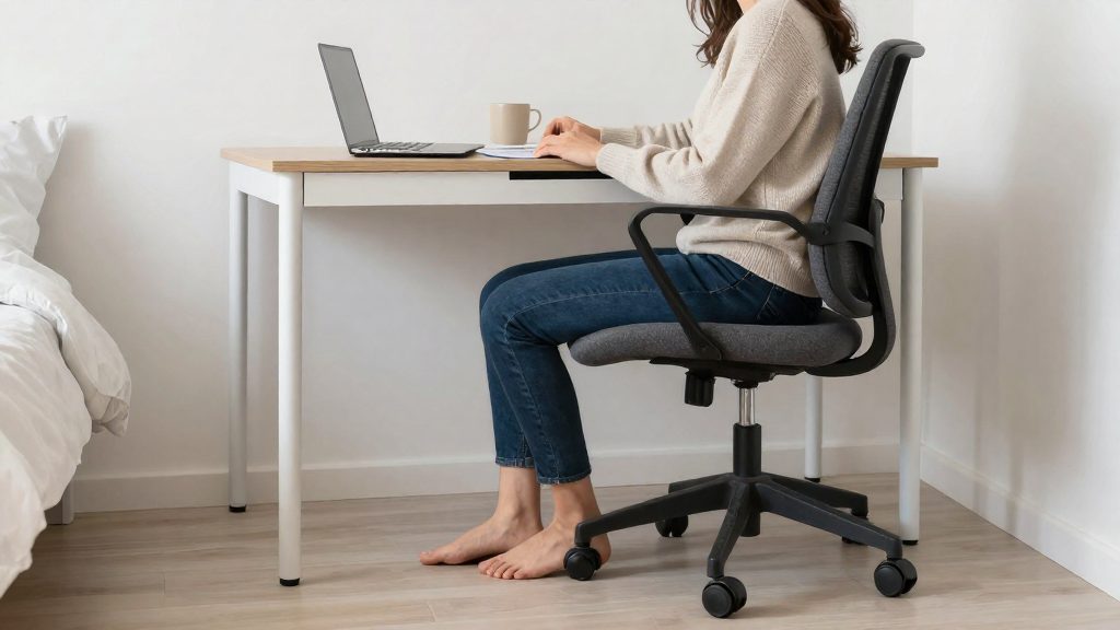 Perché la postura conta nello smart working