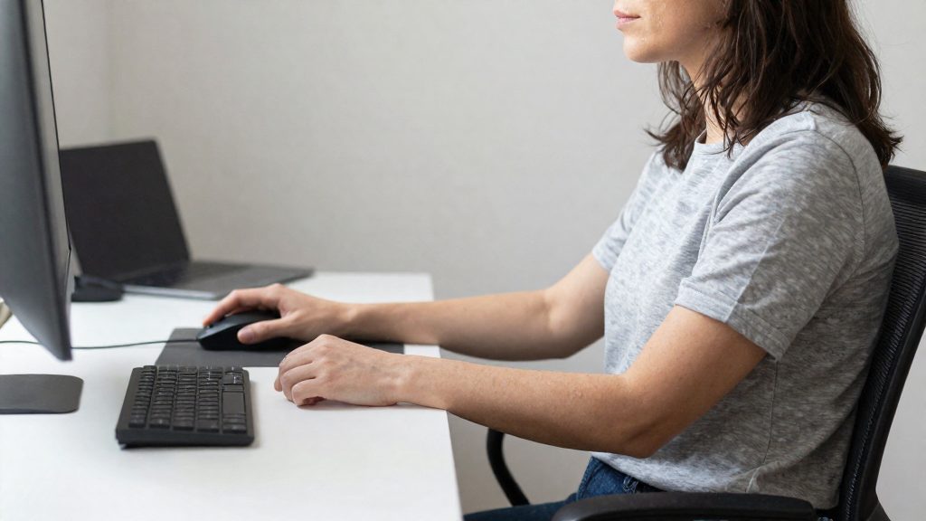 Tendinite da mouse: cos'è e come riconoscerla
