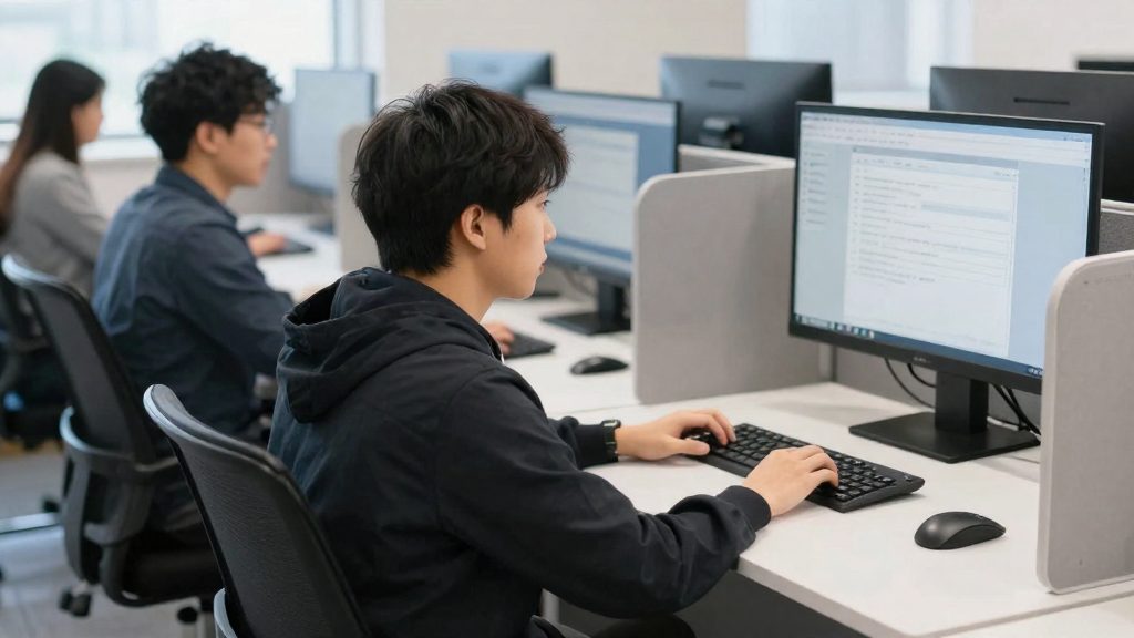 Why does hot desking raise ergonomic risks?