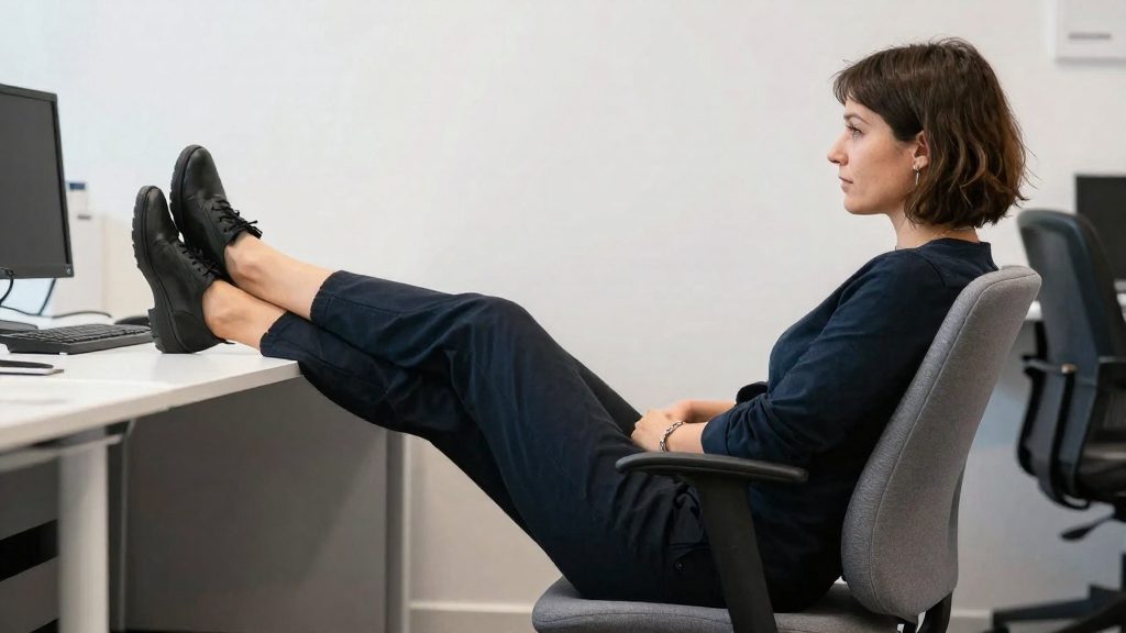 Why standard office chairs don't fit short people