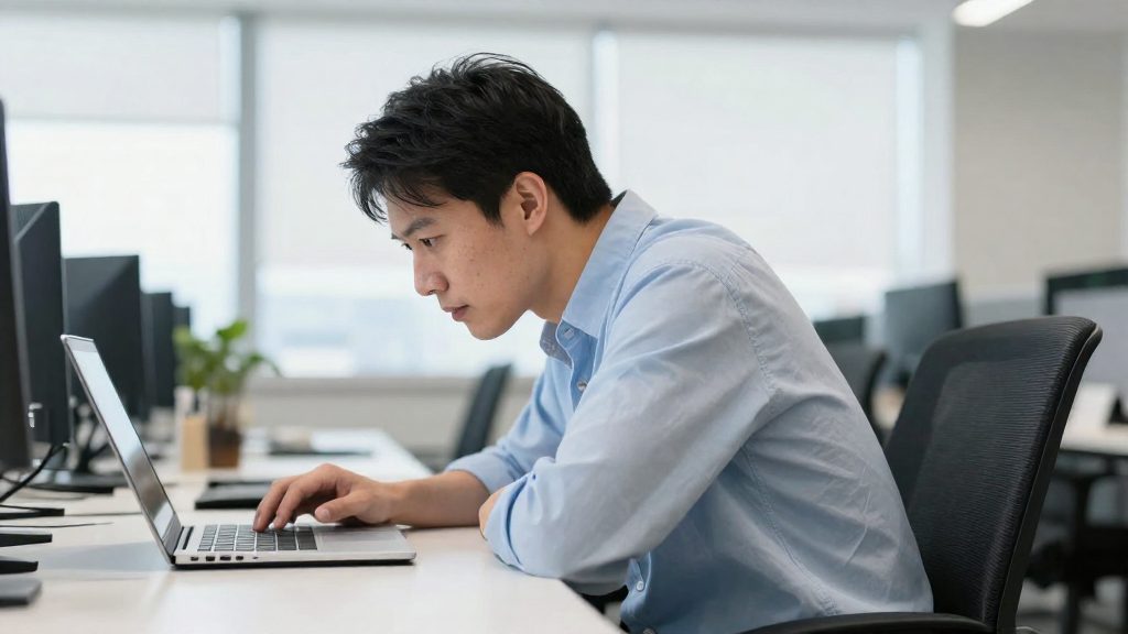 Por qué duele el cuello en la mesa de trabajo