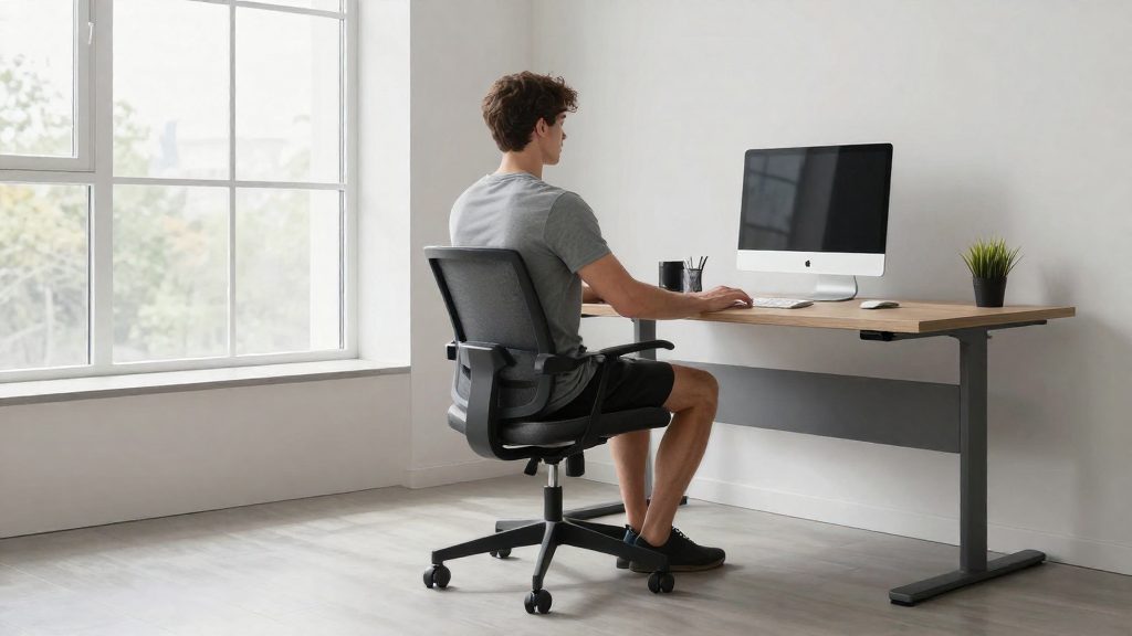 Exercices d'étirement des quadriceps et du psoas en position assise
