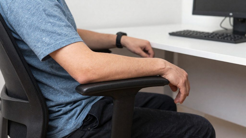 Why armrest height matters
