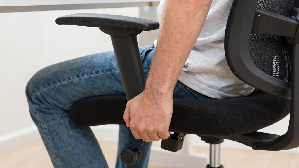 Set the seat height first