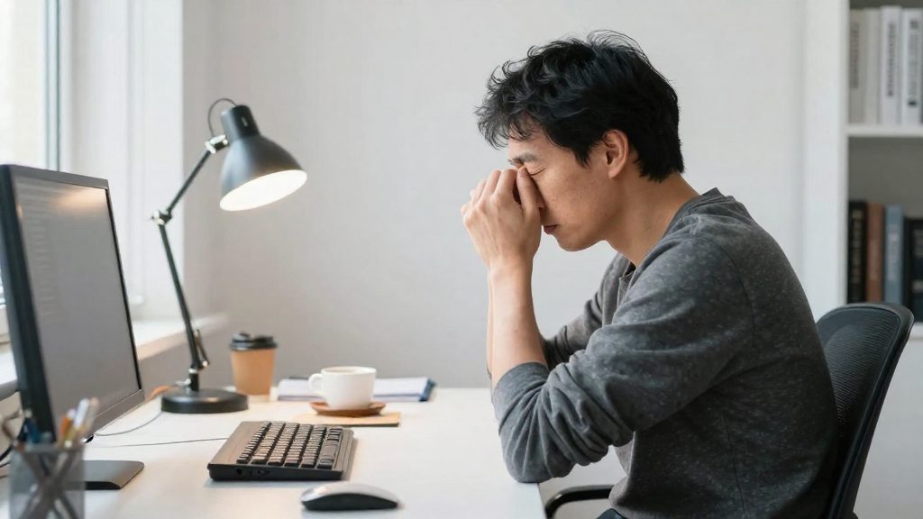 Por que a luz errada cansa os olhos