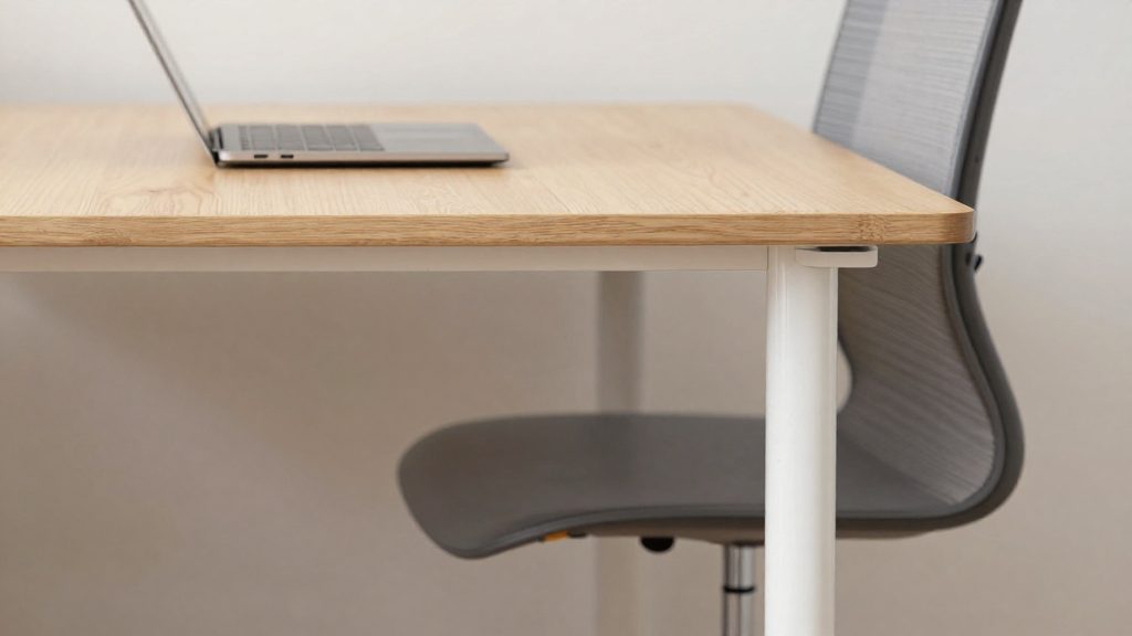Can a standing desk help knee pain?
