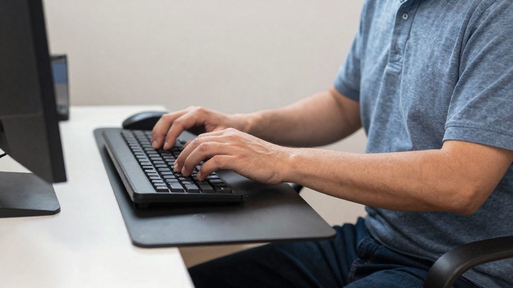 Why Use a Keyboard Tray Under the Desk?