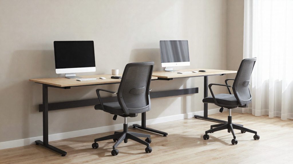 Comparatif des 5 meilleurs bureaux assis-debout compacts : hauteur, poids, charge et mécanisme
