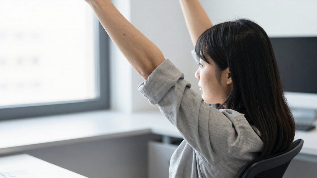Quick exercises you can do at your desk