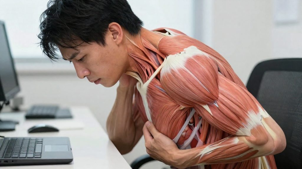 What are musculoskeletal disorders in office work?