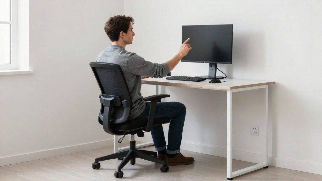 Musculoskeletal Disorder Prevention Checklist for Office Workers