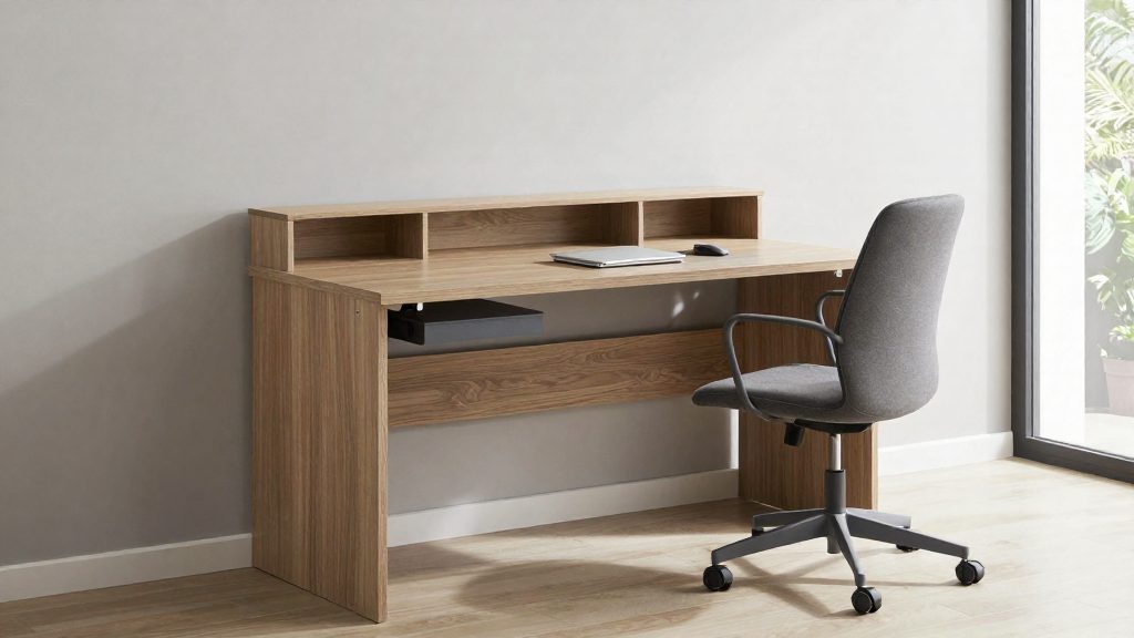 Mobilier astucieux et solutions de rangement vertical gain de place