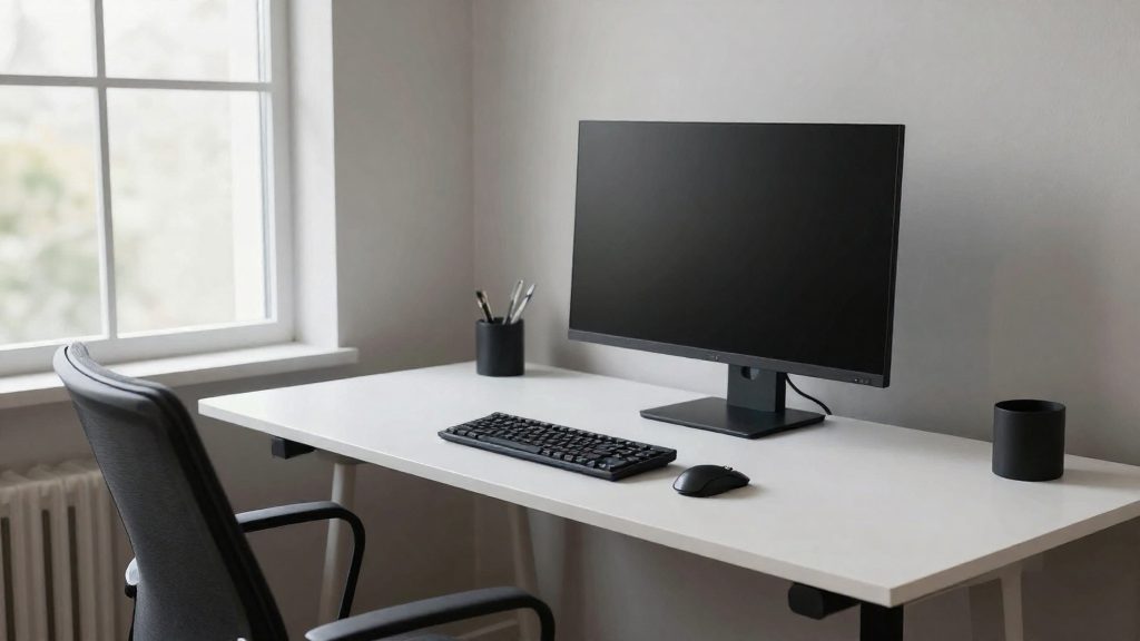 Comment bien placer son clavier et sa souris sur le bureau ?