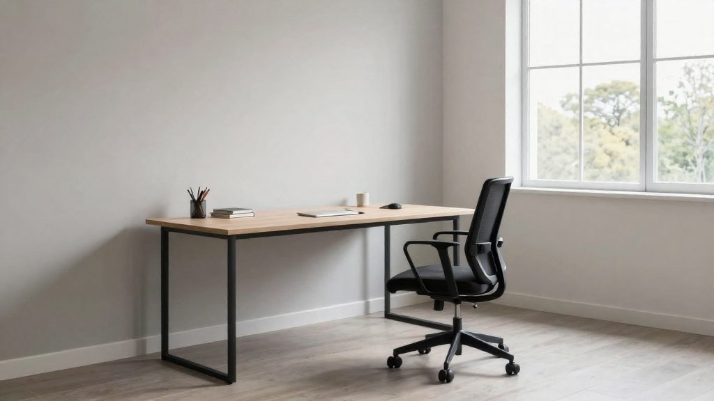 Routine matinale d'étirements pour bien-être au bureau