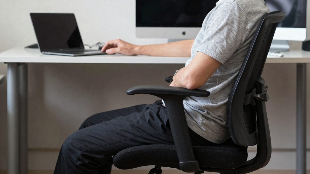 Por que a postura sentada é uma questão de ergonomia