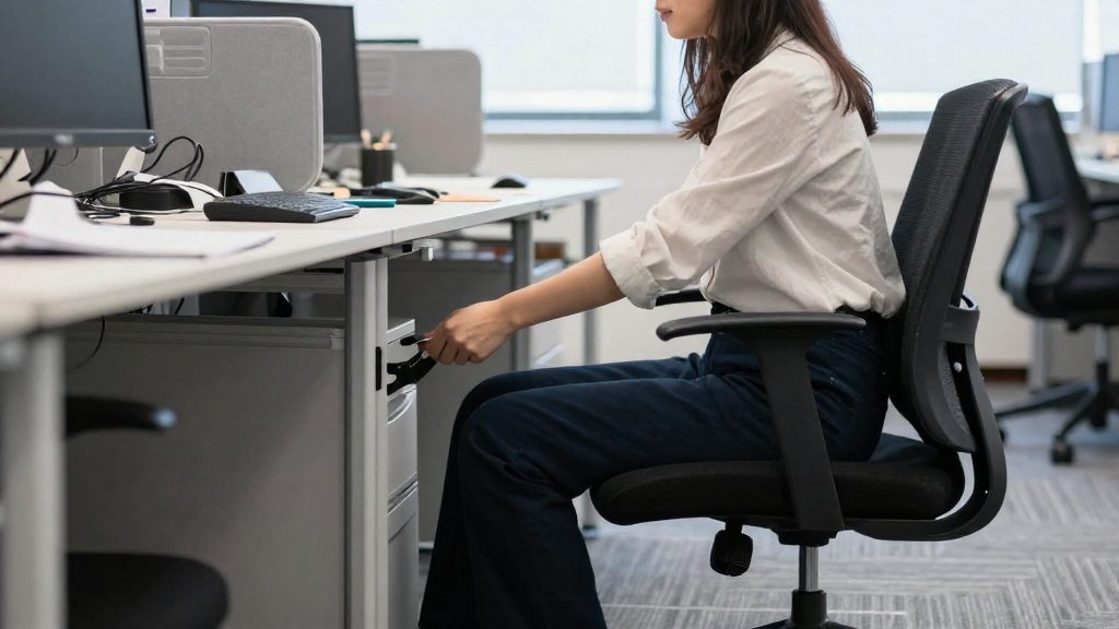 Why hot desks cause ergonomic problems
