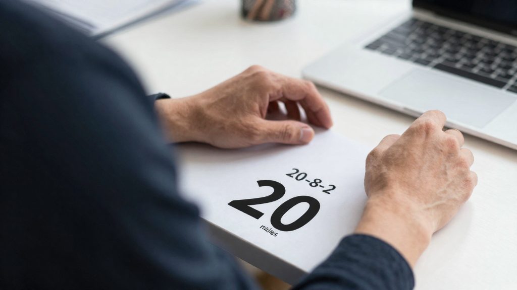 What is the 20-8-2 rule?
