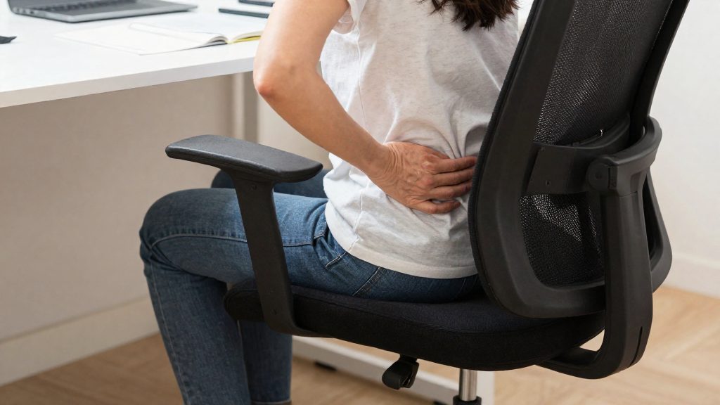 Posture and back pain prevention