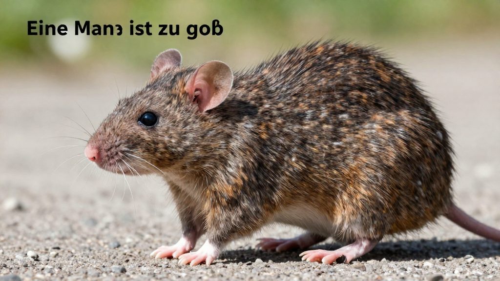 Wann ist eine Maus zu groß für die Hand?